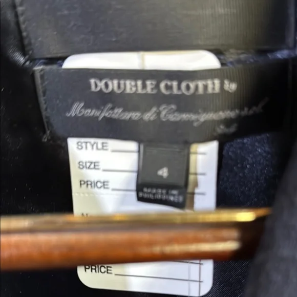 J. Crew Blue wool Jacket Asymmetrical Moto Style NWT - Picture 4 of 8